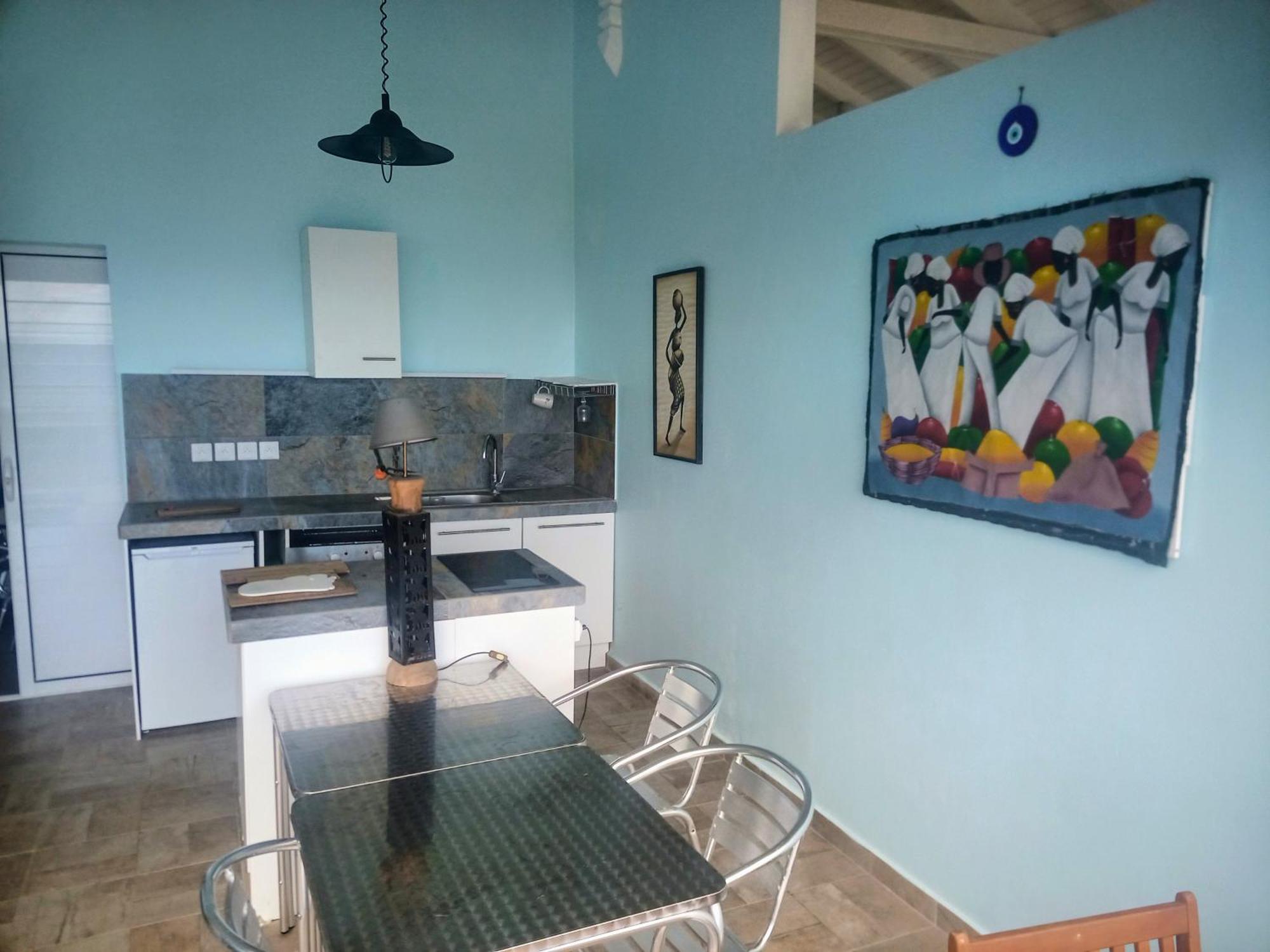 Aux Colibris Amoureux : Loft De Standing Avec Vue Mer Grand-Bourg  Exterior foto