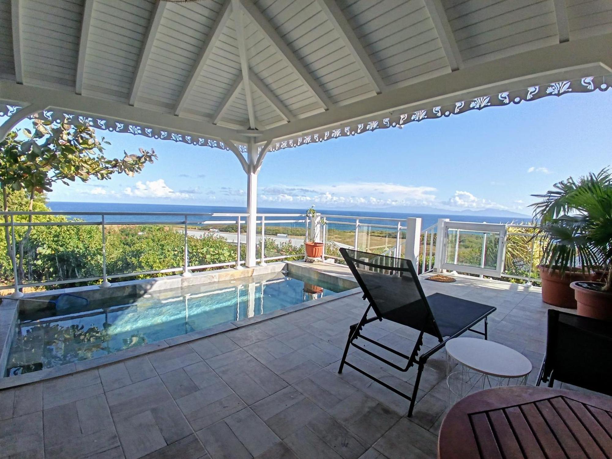 Aux Colibris Amoureux : Loft De Standing Avec Vue Mer Grand-Bourg  Exterior foto